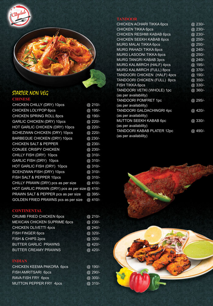 Menu Card